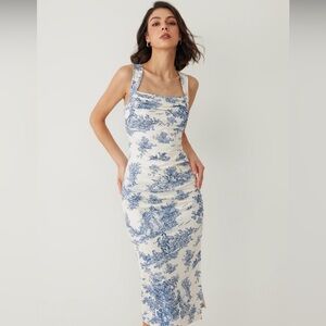 Blue and white dress new with tags